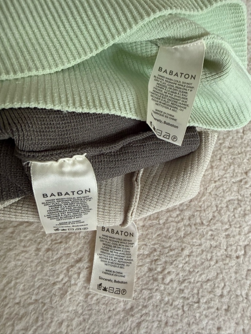 For @missash5887 BNWOT Babaton Sculpt Knit Squareneck Tank - Picture 4 of 6